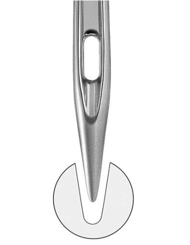 MAE-021070HR-Needles 70 With Half Round Needle Point (100 pcs)